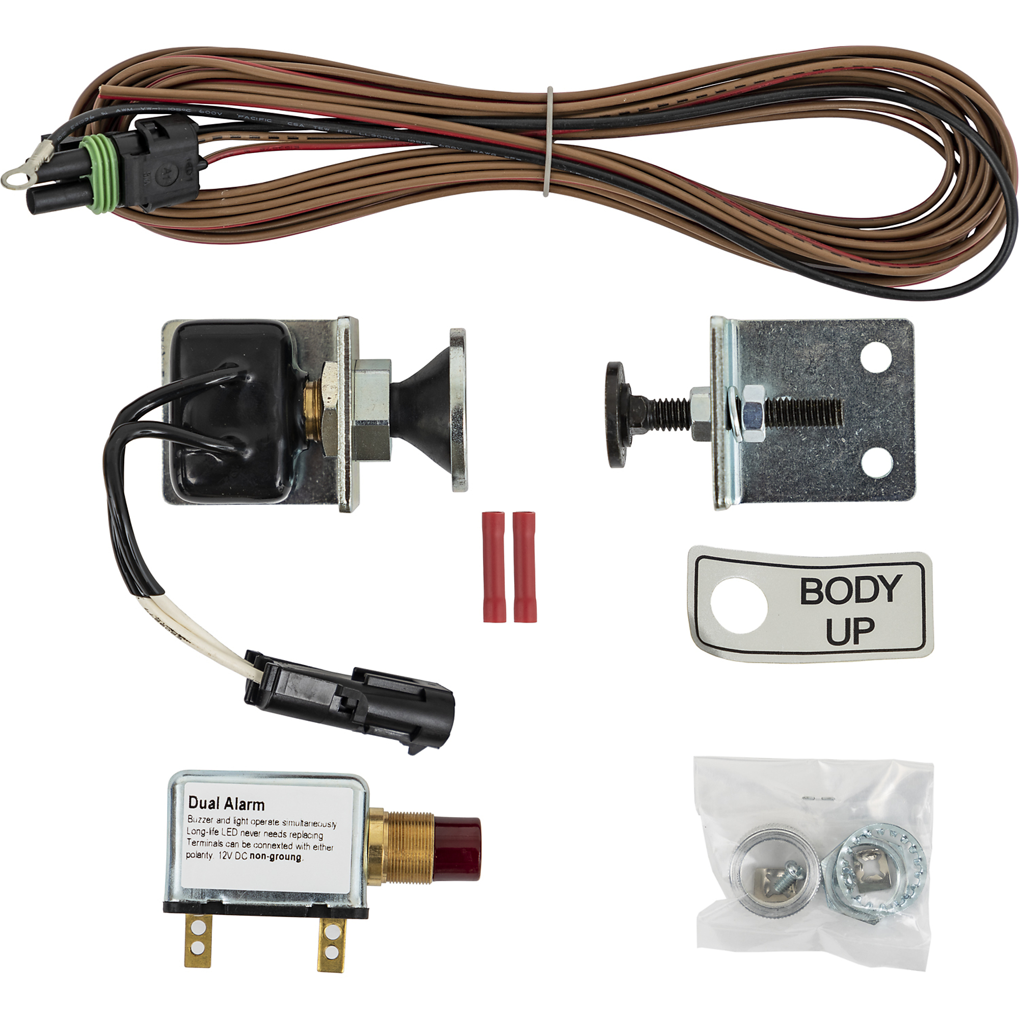 Buyers Products, Dump Truck Equipment Safety Body-Up Indicator w Buzzer Light, Model# SK12